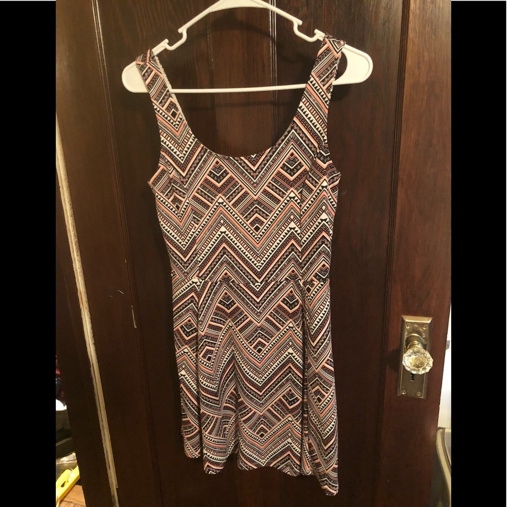 Aztec Jersey Dress
